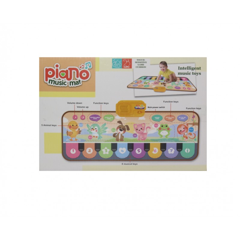 TAPETE ANIMALES MUSIC MAT CAJA