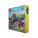 JUEGO DE BLOQUES VEHICULO DE TRANSPORTE 264 PIEZAS CAJA