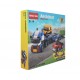 JUEGO DE BLOQUES VEHICULO DE TRANSPORTE 264 PIEZAS CAJA