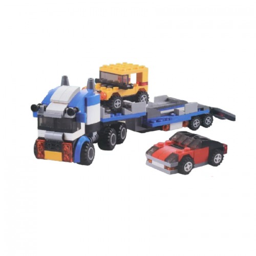 JUEGO DE BLOQUES VEHICULO DE TRANSPORTE 264 PIEZAS CAJA