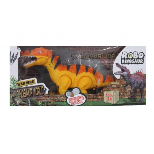 DINOSAURIO SUCHOMIMUS PILAS LUZ Y SONIDO CAJA