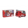 CARRO TRANSFORMER BOMBERO PILAS LUZ Y SONIDO CAJA