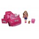 MUÑECA TRAVEL CON CARRO CAJA