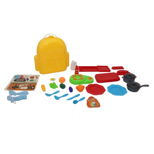 SET COCINA LITTLE COOK MORRAL
