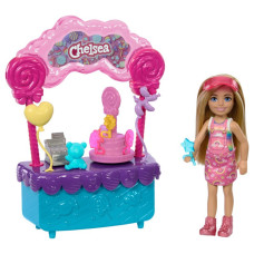 MUÑECA BARBIE STACIE AL RESCATE CHELSEA ESTACIÓN DE DULCES