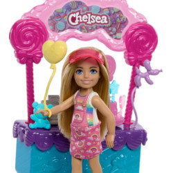 MUÑECA BARBIE STACIE AL RESCATE CHELSEA ESTACIÓN DE DULCES
