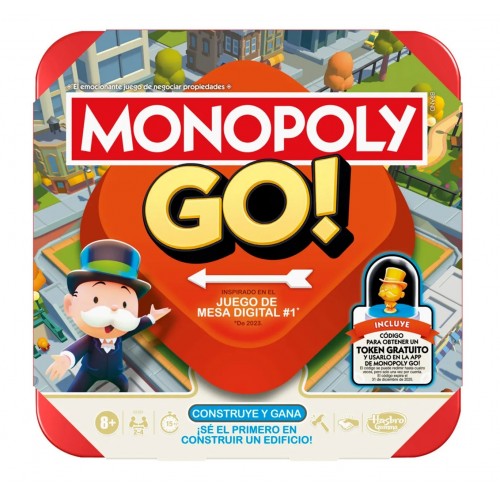 JUEGO DE MESA MONOPOLY GO