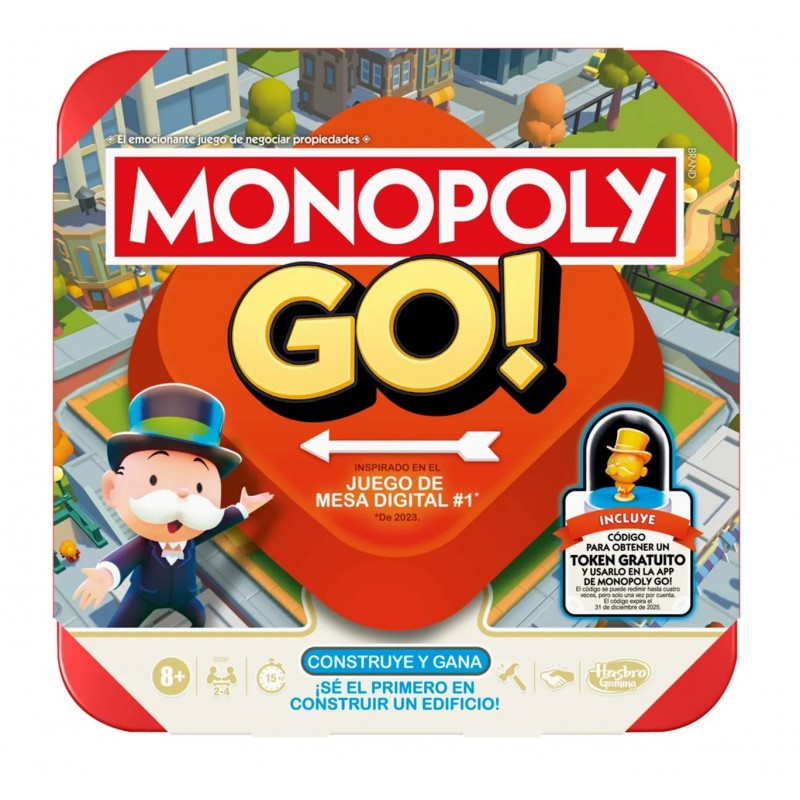 JUEGO DE MESA MONOPOLY GO