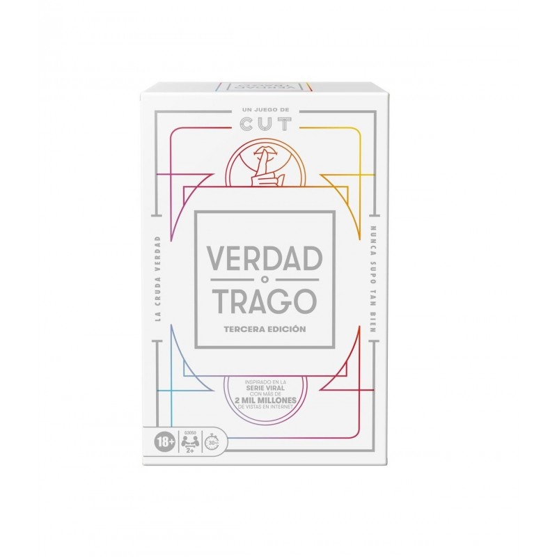 JUEGO DE MESA VERDAD O TRAGO (3.ª EDICIÓN)