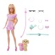 BARBIE MUÑECA LOOKS IGUALES MALIBÚ Y PERRITO