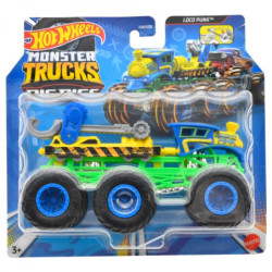 HOT WHEELS MONSTER TRUCKS CAMIONES REMOLQUE SORPRESA ESCALA 164