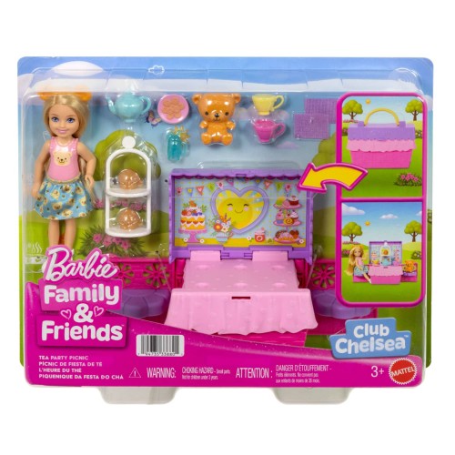 BARBIE MUÑECA CHELSEA FIESTA DE TÉ