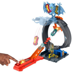 HOT WHEELS CITY PISTA ATAQUE DE MURCIÉLAGO