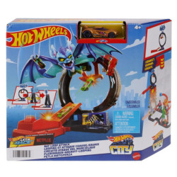 HOT WHEELS CITY PISTA ATAQUE DE MURCIÉLAGO