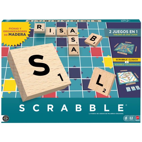 JUEGO DE MESA SCRABBLE MADERA