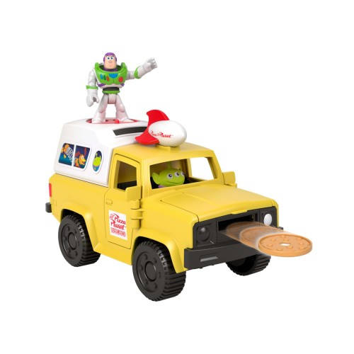 IMAGINEXT CAMIONETA PIZZA PLANET CON BUZZ Y ALIEN