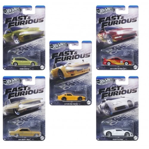 HOT WHEELS COLLECTOR VEHÍCULO COLECCIÓN RÁPIDOS Y FURIOSOS SURTIDO SORPRESA