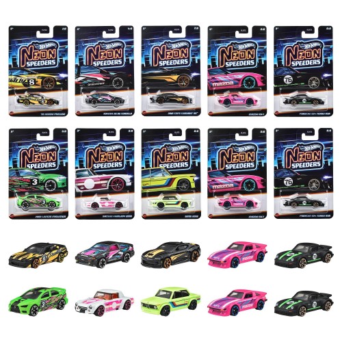 HOT WHEELS COLLECTOR AUTOS NEON SORPRESA ORIGINAL