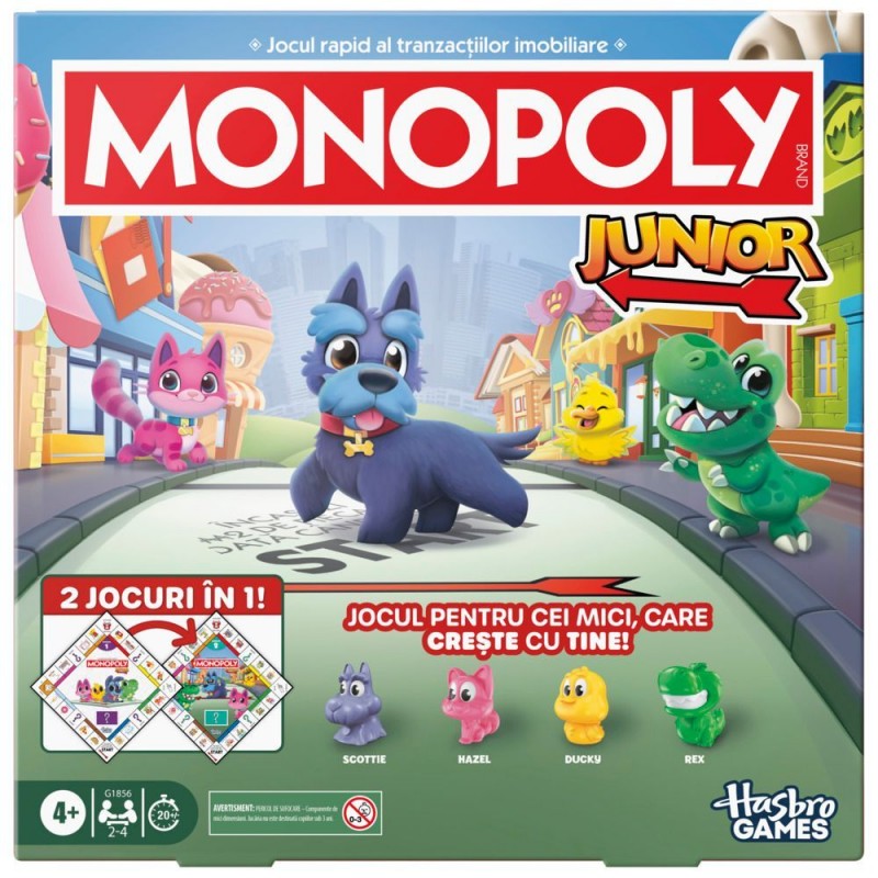 JUEGO DE MESA MONOPOLY JUNIOR EDICIÓN 2026