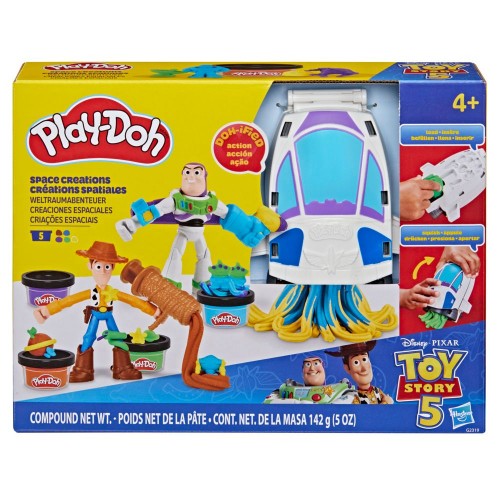 MASAS Y PLASTILINAS PLAY-DOH 20 TOY STORY CREACIONES ESPACIALES