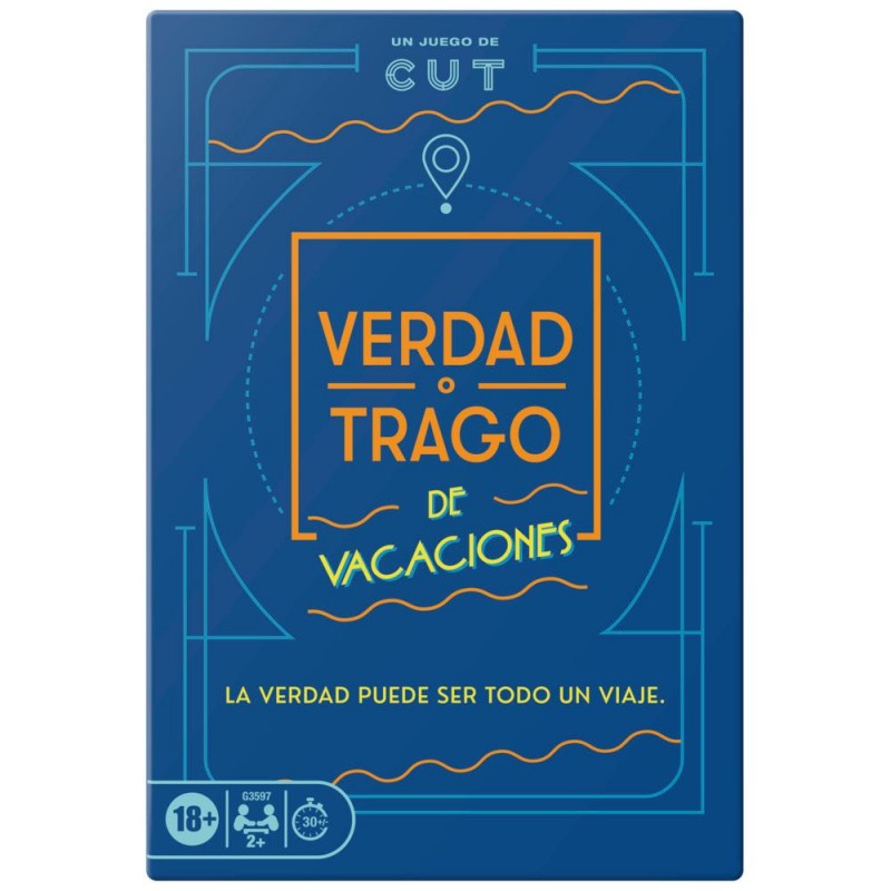 JUEGO DE MESA VERDAD O TRAGO DE VACACIONES HASBRO GAMES