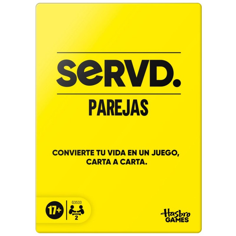 JUEGO DE MESA SERVD PAREJAS HASBRO GAMES