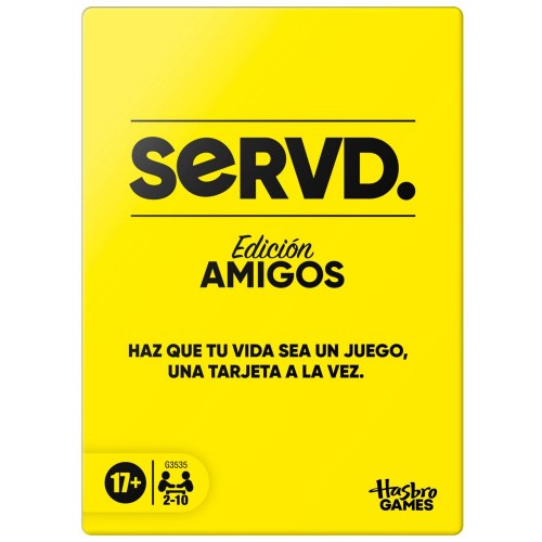 JUEGO DE MESA SERVD AMIGOS HASBRO GAMES