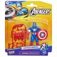 Figura de Acción Capitán América Marvel Avengers ActionVerse