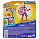 Figura de Acción Capitán América Marvel Avengers ActionVerse