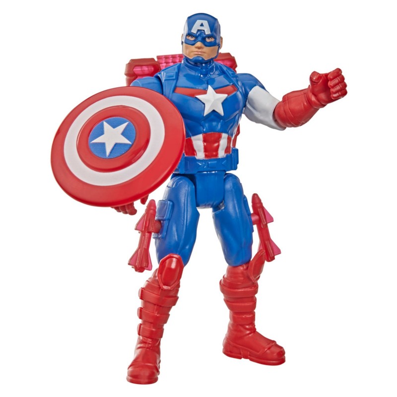 Figura de Acción Capitán América Marvel Avengers ActionVerse