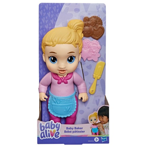Muñeca Baby Alive Baker Harper Hugs