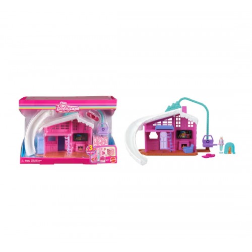 Barbie Mini BarbieLand Juego De Casa y Muñeca
