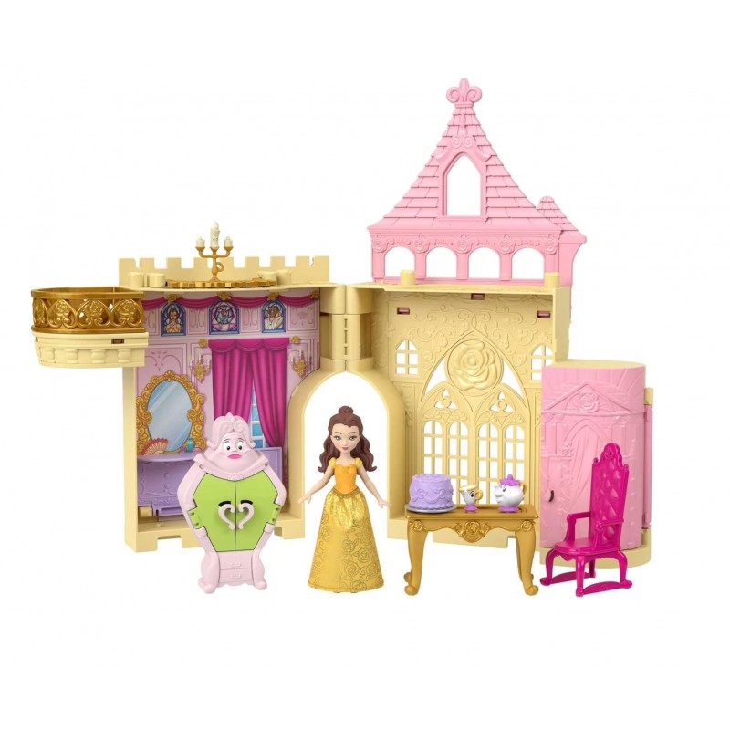 Disney Princesa Casa de Muñecas Castillo de Bella