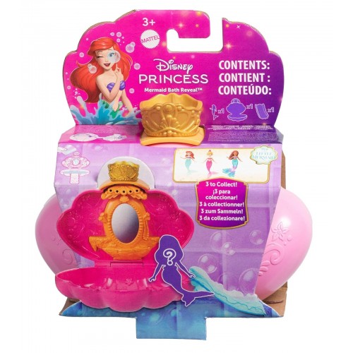 Disney Princesa Mermaid Bath Reveal Muñeca Sopresa