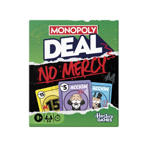 JUEGO DE MESA MONOPOLY DEAL NO MERCY
