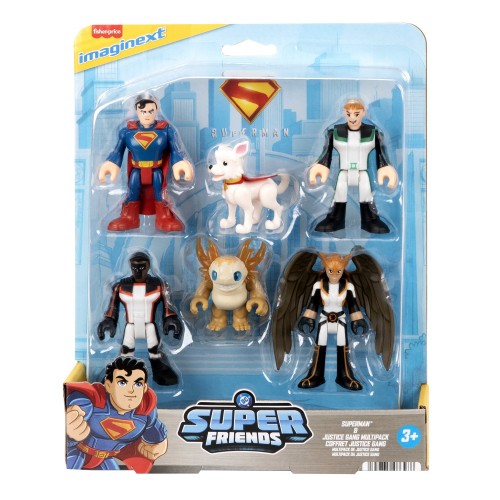 IMAGINEXT DC SUPER FRIENDS SUPERMAN MULTIPACK JUSTICE GANG