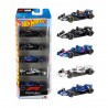 HOT WHEELS AUTOS DE CARRERAS F1 PACK X 5