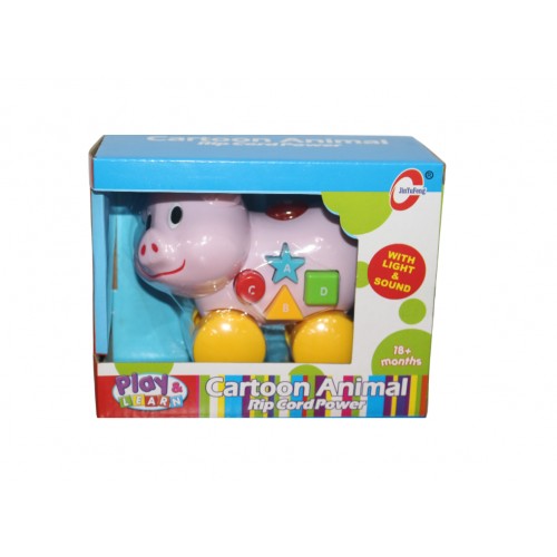 CERDITO LUZ Y SONIDO CAJA