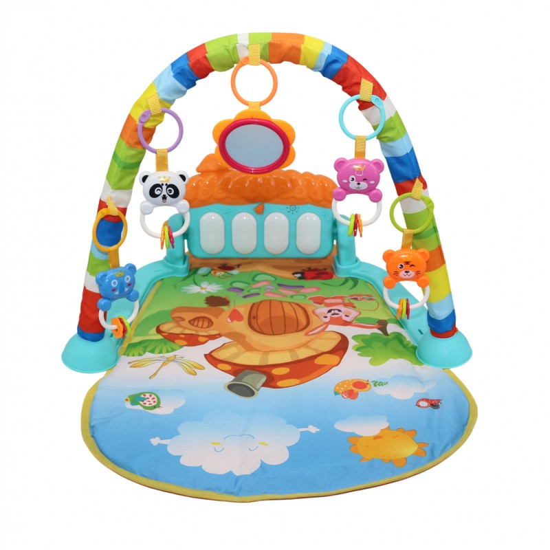 GIMNASIO FITNESS RACK MUSICAL CAJA