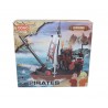 BARCO PIRATA COGO BLOQUES 167 PIEZAS CAJA