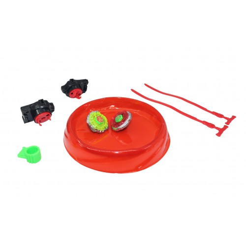 JUEGO DE TROMPOS CON ESTADIO BATTLE TOP BLISTER