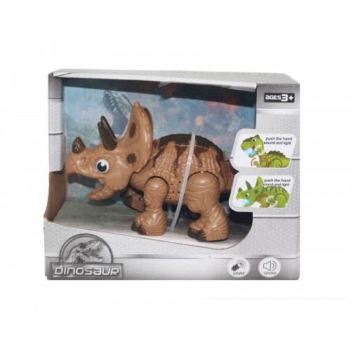 TRICERATOPS DINOSAUR LUZ Y SONIDO CAJA