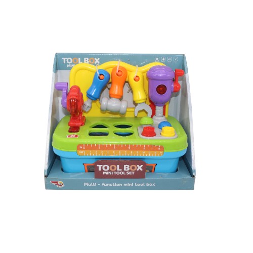 SET HERRAMIENTAS TOOL PILAS CAJA