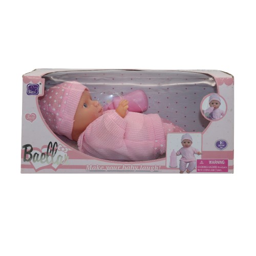 MUÑECO BAELLAR 30 CENTIMETROS 6 SONIDOS CAJA