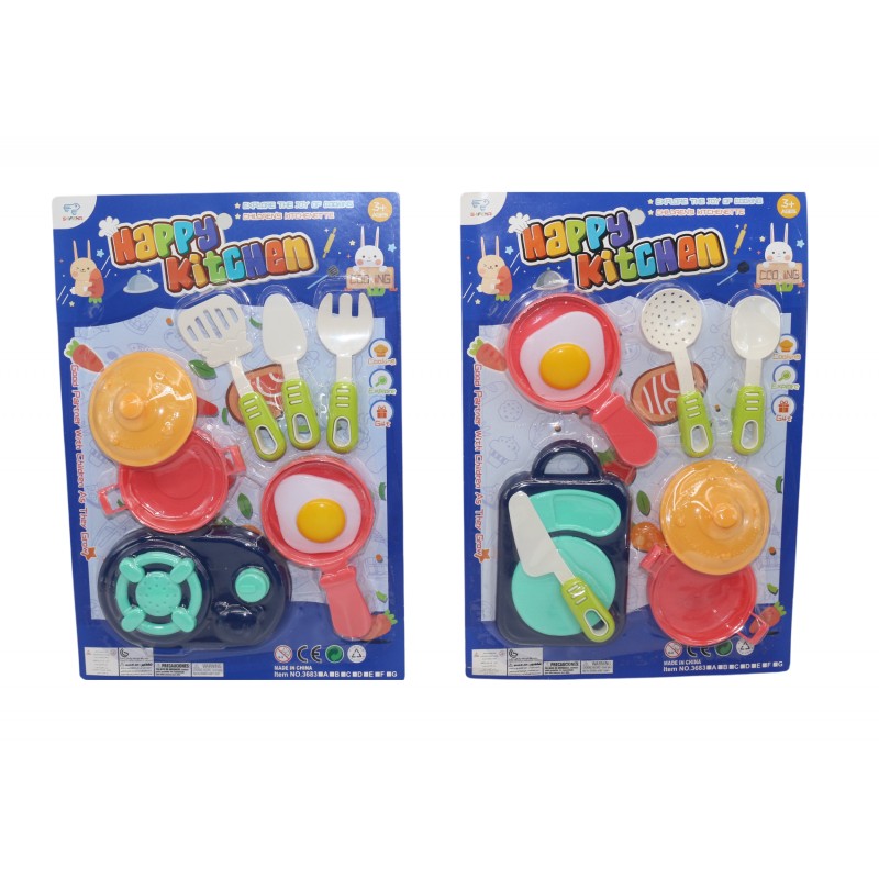 SET COCINA HAPPY BLISTER