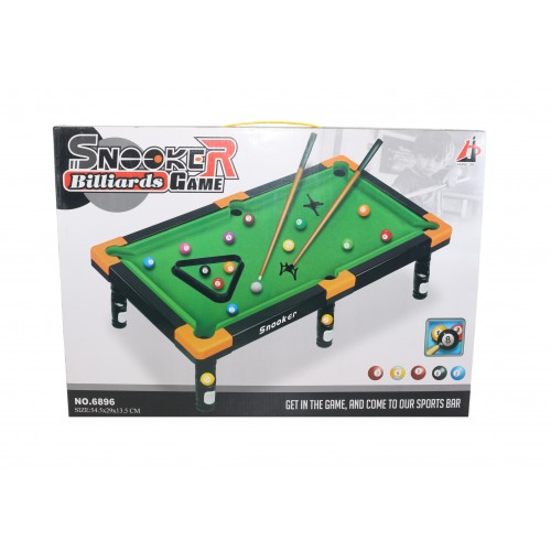 BILLARPOOL SNOOKER GRANDE CAJA