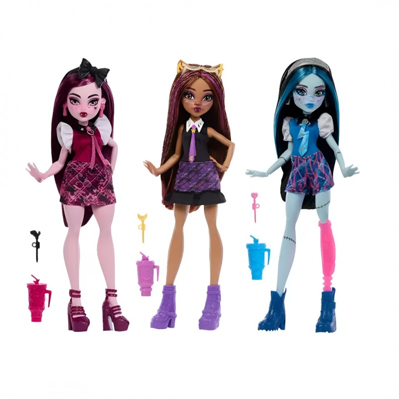 MONSTER HIGH PIJAMAS MONSTRUOSAS SORPRESA