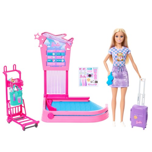Barbie Set de Juego con Muñeca Aventuras de Viaje
