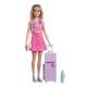 Barbie Muñeca Malibu Aventuras de Viaje
