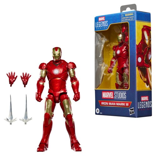 Figura  Iron Man Marvel Legend Series La Película Iron Man Mark III